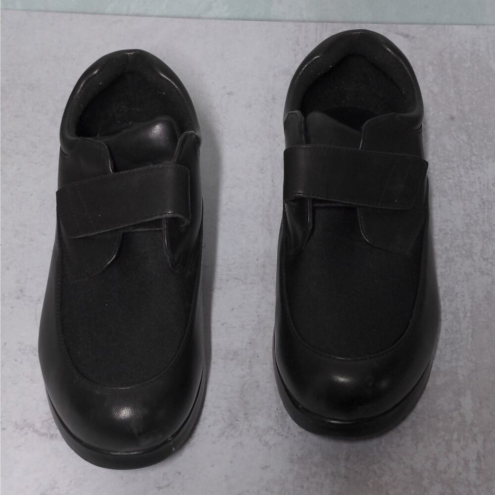 Drew Quest Hook And Loop Adjustable Shoe In Black… - image 6